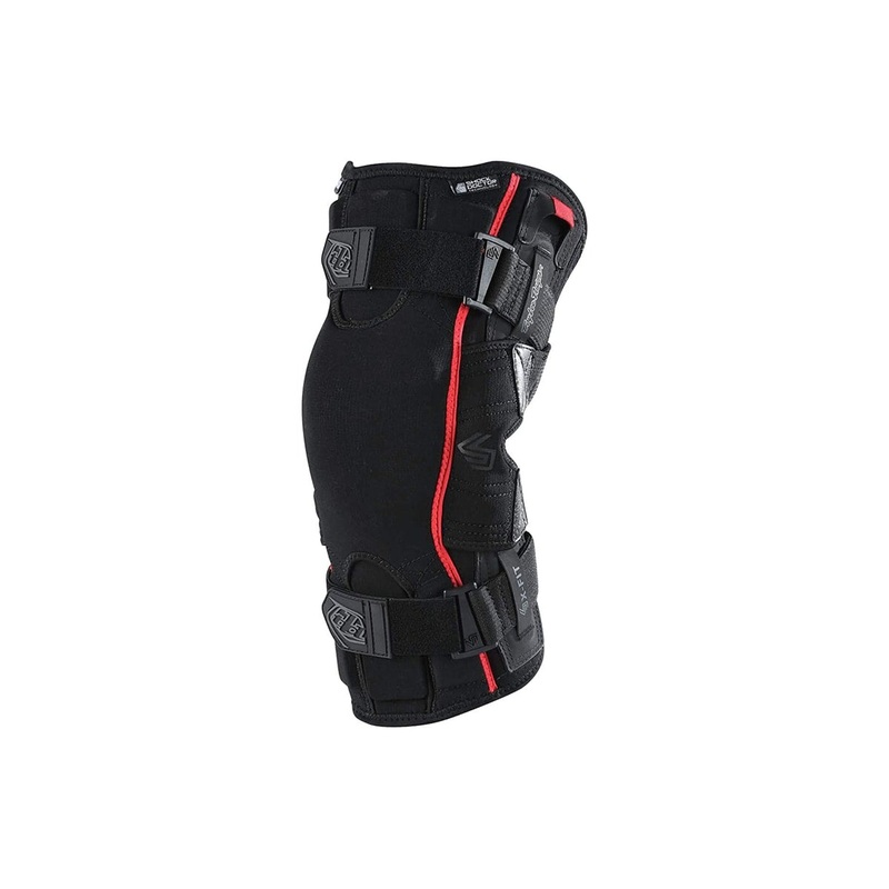 Troy Lee Designs 6400 Knee Brace – Black Black Small