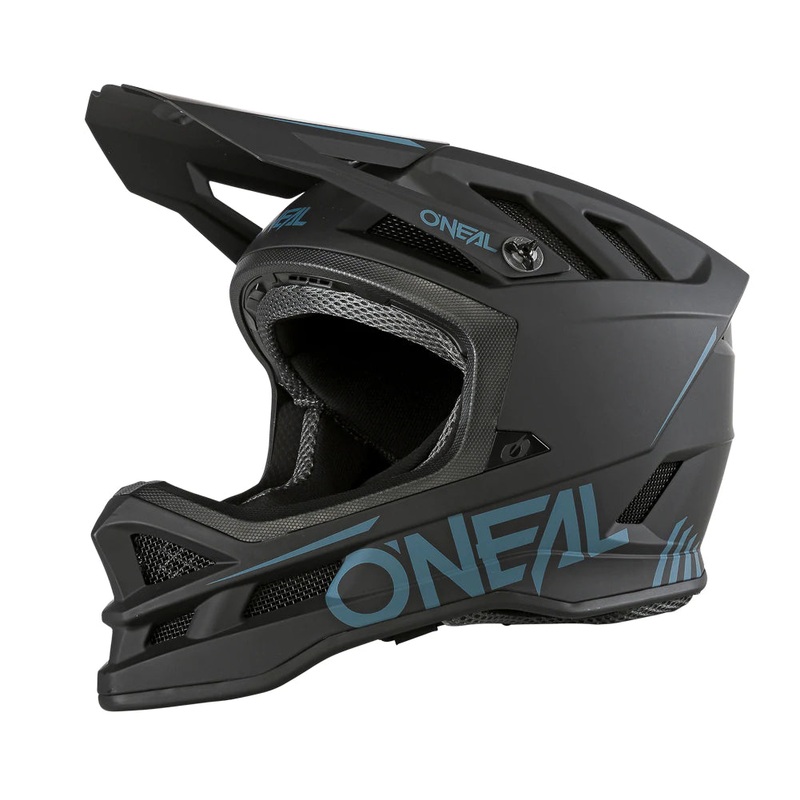 O’Neal Blade Polyacrylite Full Face Helmet – Solid – Black Black X-Small