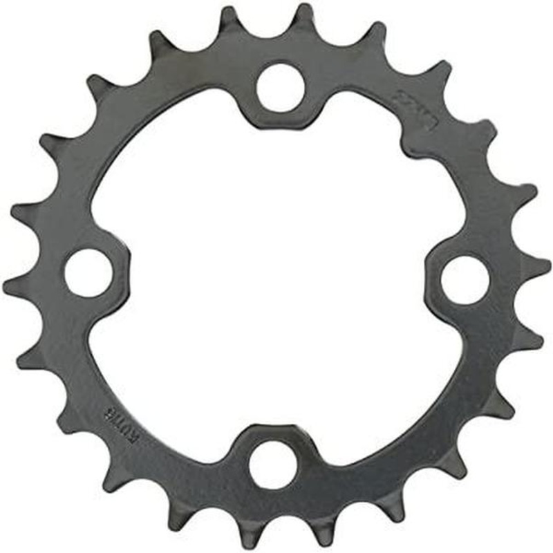 Truvativ 24T MTB Steel Chainring Black 64/4arm