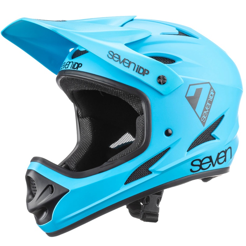 7 iDP M1 Full Face Helmet – Matt Blue Matt Blue X-Small