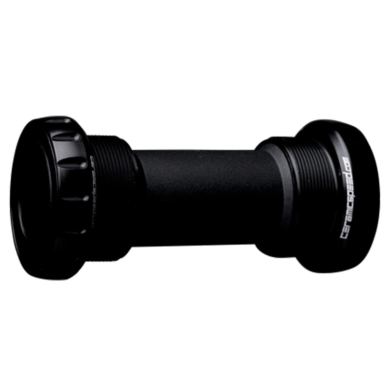 BSA Threaded BB Gravel 24mm Coated Black