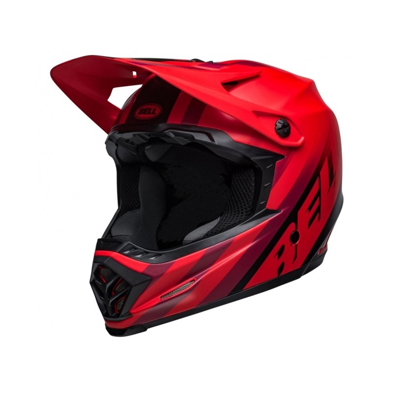 Bell Full-9 Fusion MIPS Full Face Helmet – Matt Red-Black Matt Red – Black X-Small