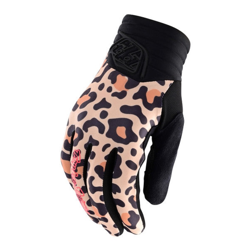 Troy Lee Designs Luxe MTB Glove – Womens – Leopard – Bronze Bronze Small