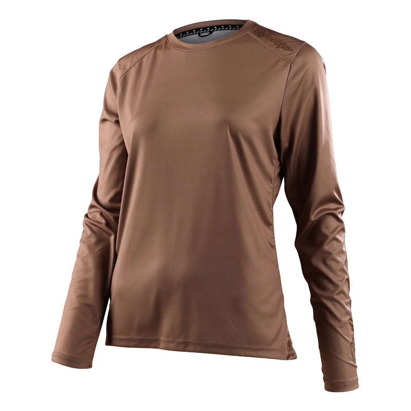Troy Lee Designs Lilium Long Sleeve MTB Jersey – Womens – Coffee Coffee X-Small