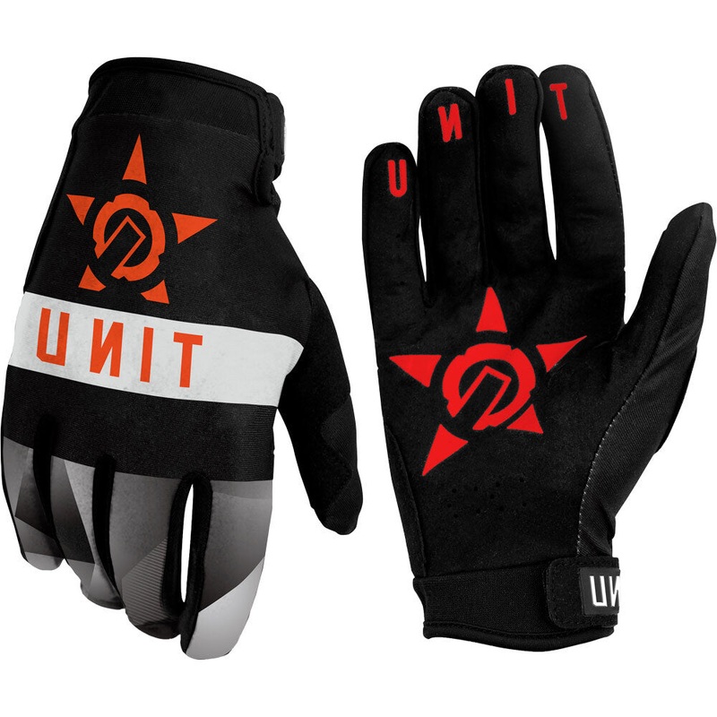 Unit Face Fears MTB Glove – Black – 2022 Black X-Small