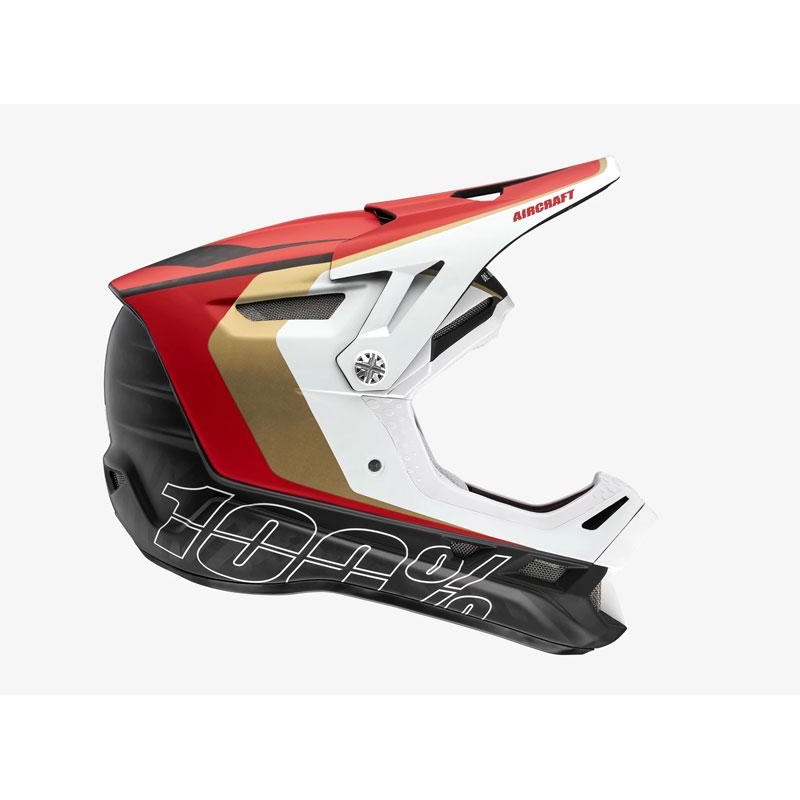 100% Aircraft MIPS DH Full Face Helmet – LTD Red LTD Red X-Small