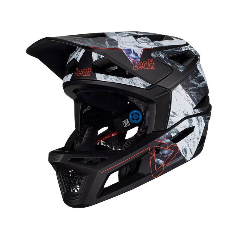 Leatt MTB Gravity 4.0 Full Face Helmet – Alpine – 2023 Alpine Small
