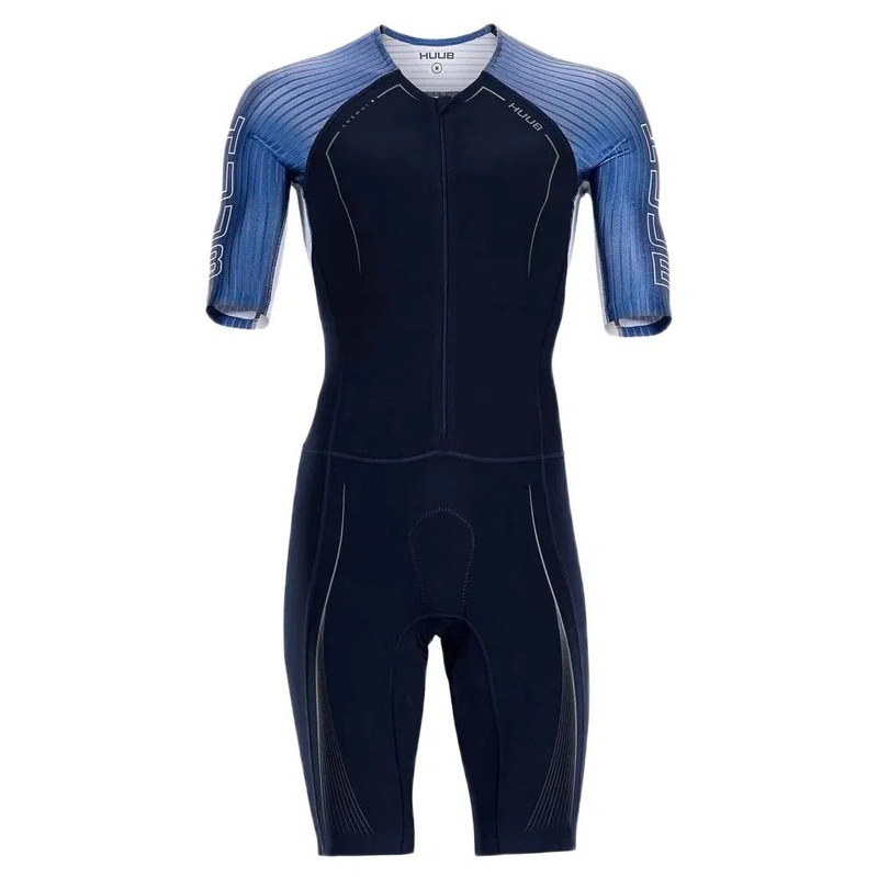 Huub Anemoi Aero Flatlock 1-Pocket Trisuit Heren Blauw S