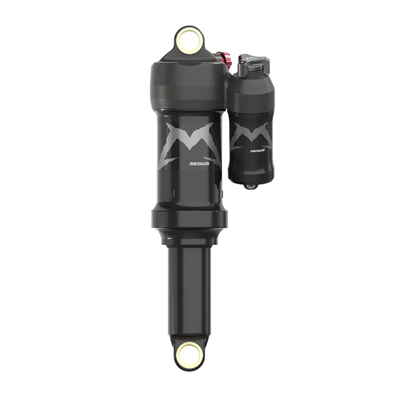Marzocchi Bomber Air Shock – Metric – Black-Standard Logo – 2023 Black – Standard Logo 190mm 45mm Travel – 0.6 Spacer