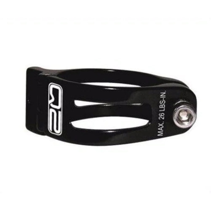Q2 Front Derailleur Adaptor Black 28.6mm