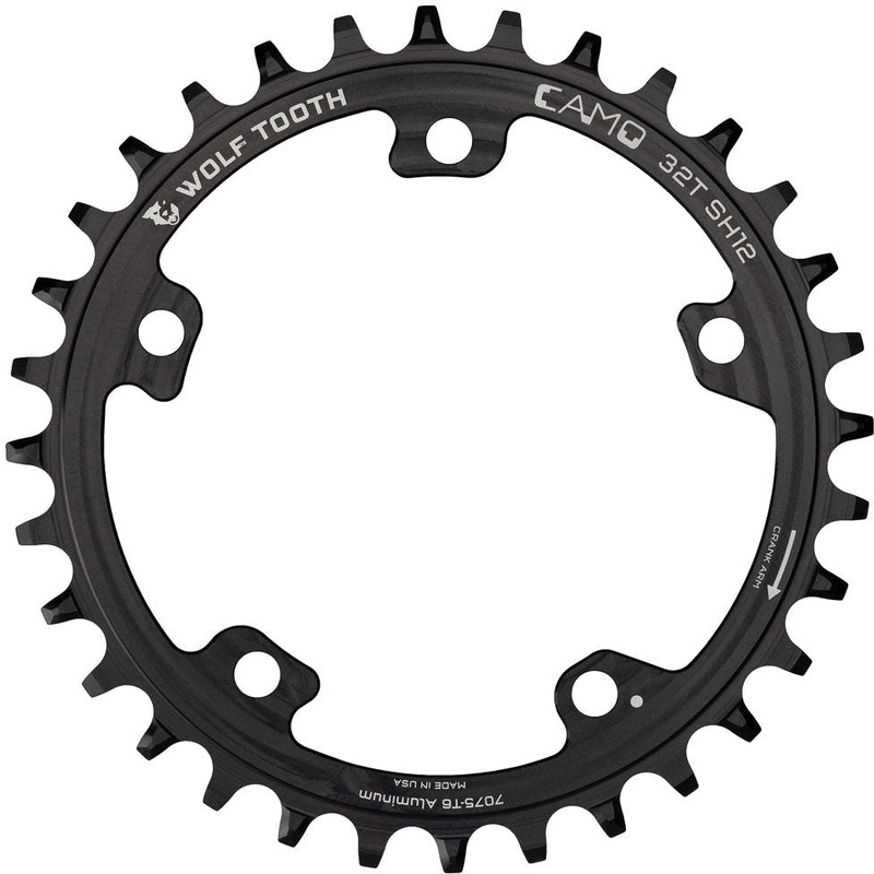 Wolftooth Camo Aluminum Round Shimano HG+ Chainring 30T