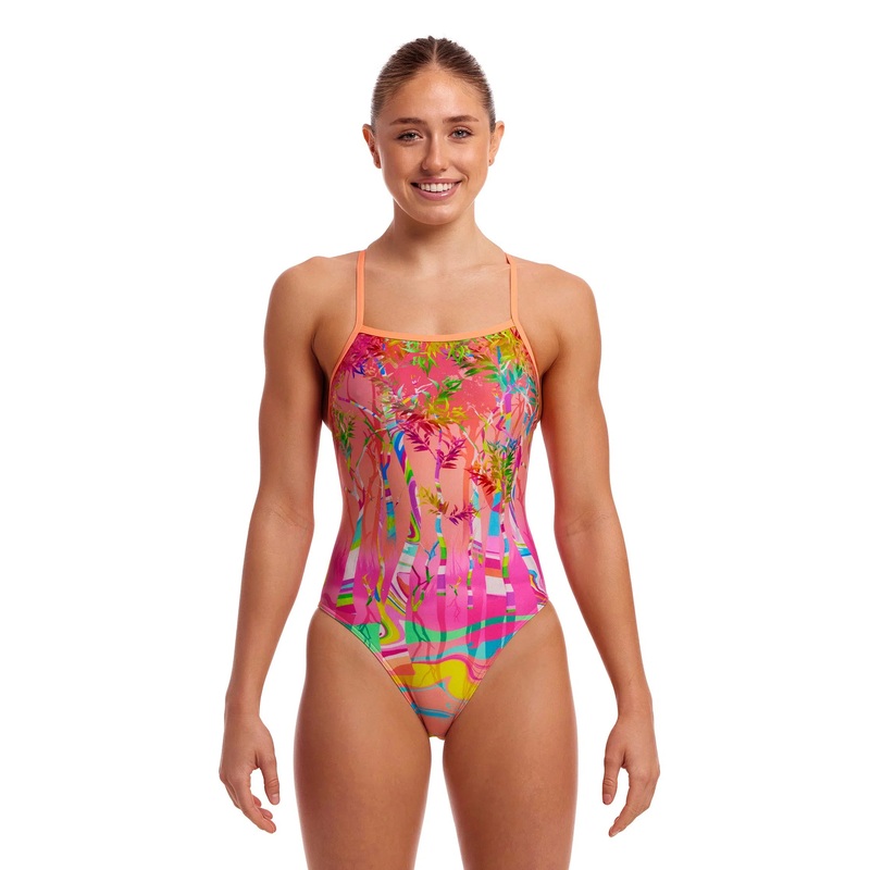 Funkita Tie Me Tight One Piece Lost Lake Badpak Dames 08/34