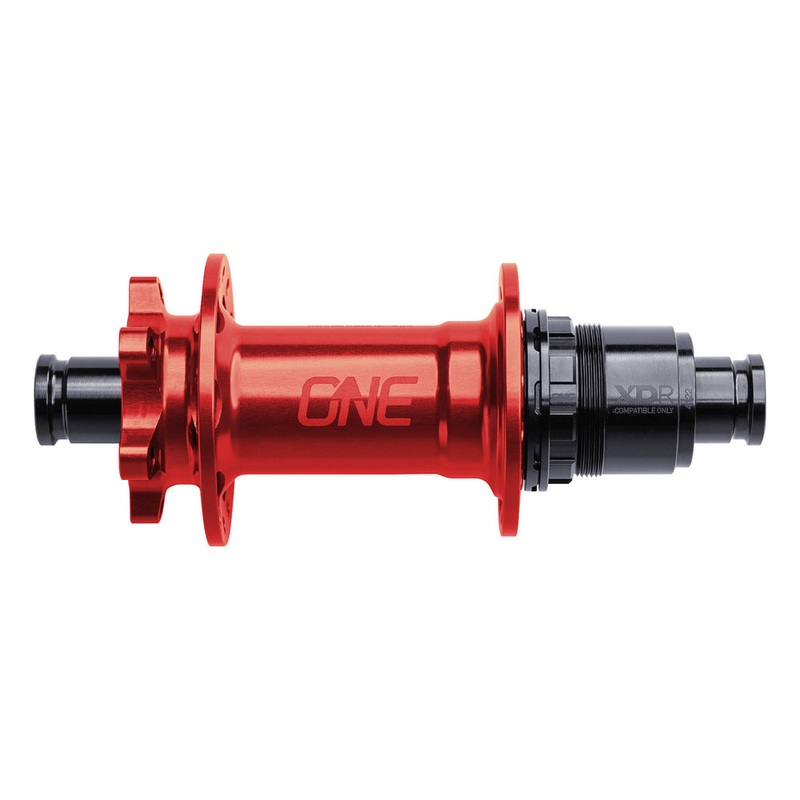 OneUp Components Rear Hub, 148 x 12, 6 Bolt, 32H, Red