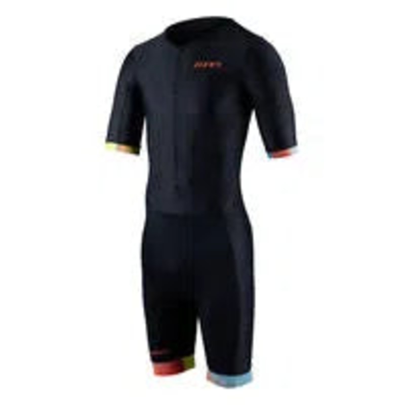 Zone3 Activate+ Short Sleeve Trisuit Heren Zwart XS