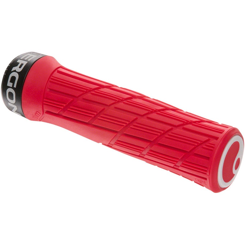 Ergon GE1 Evo Slim Grips – Risky Red Lock-On