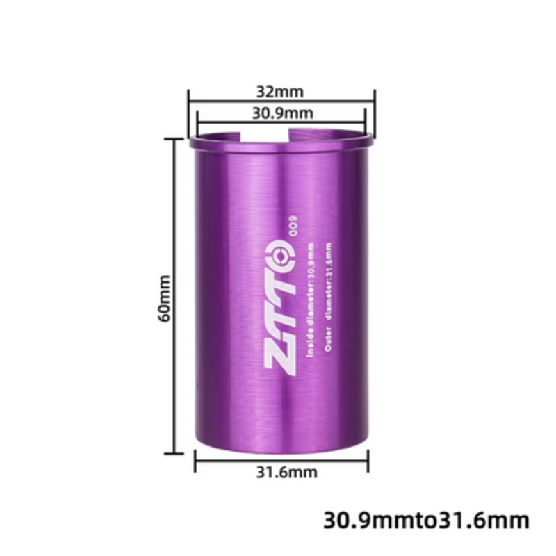 Ztto Seatpost Shim – 30.9 Post to 31.6 Frame
