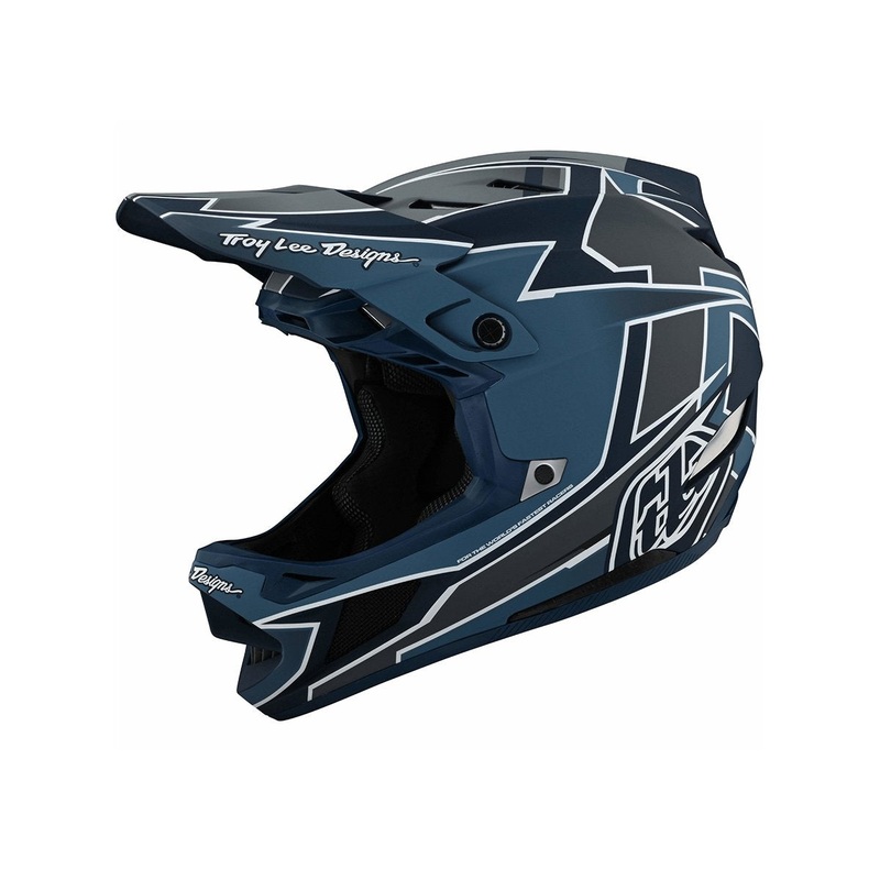 Troy Lee Designs D4 Composite Full Face Helmet – Graph – Marine – 2021 Graph Marine X-Small