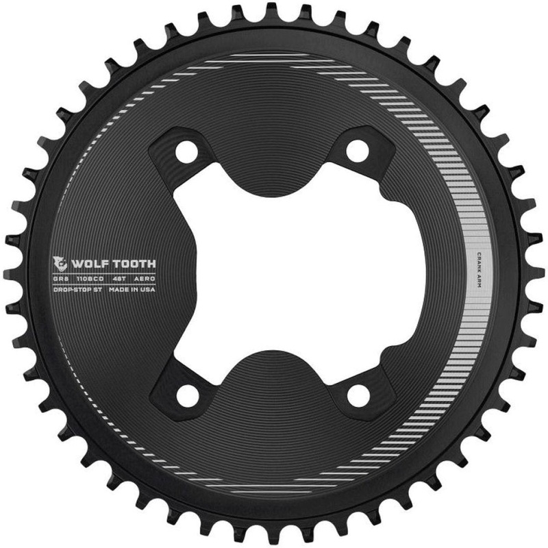 Wolftooth Shimano GRX HG+ Aero 1X Drop-Stop ST Chainring