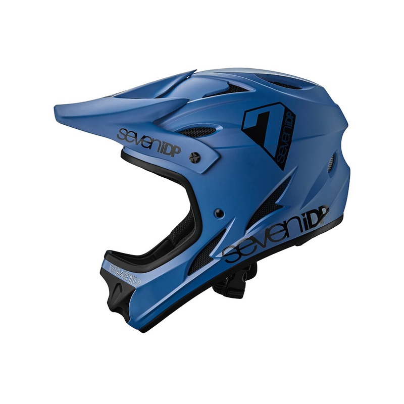 7 iDP M1 Full Face Helmet – Youth – Diesel Blue Diesel Blue Medium