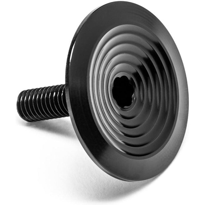 absoluteBLACK Integrated Top Cap & Bolt Titanium