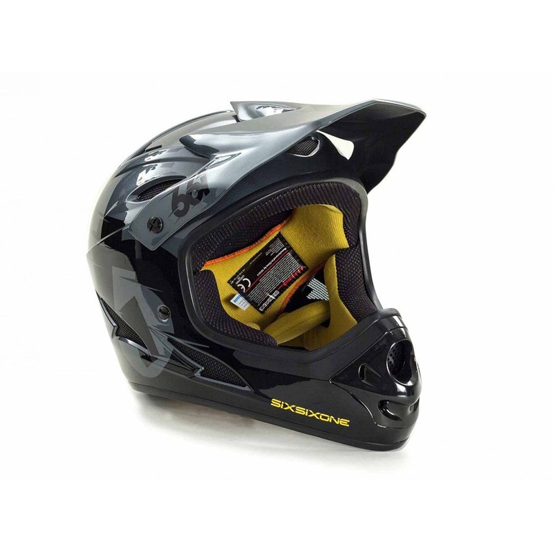 661 Comp Full Face Helmet – Black-Charcoal – 2017 Black – Charcoal X-Small