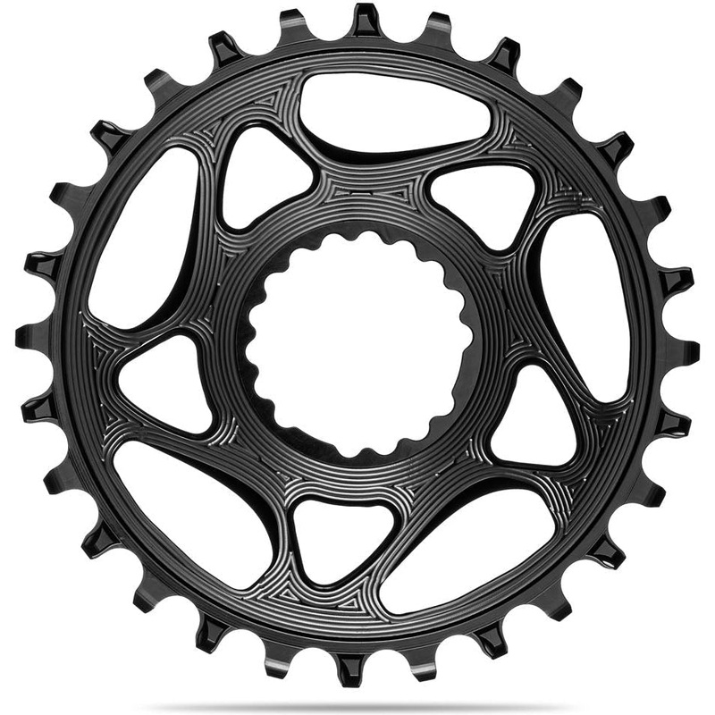 absoluteBLACK Round Premium Cannondale Hollowgram DM NW Chainring Black 34T