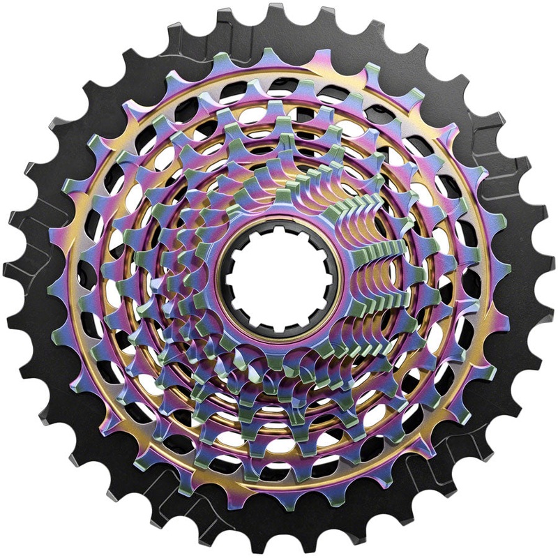 SRAM RED XG-1290 Cassette – 12-Speed, 10-33t, For XDR Driver Body, Rainbow, E1