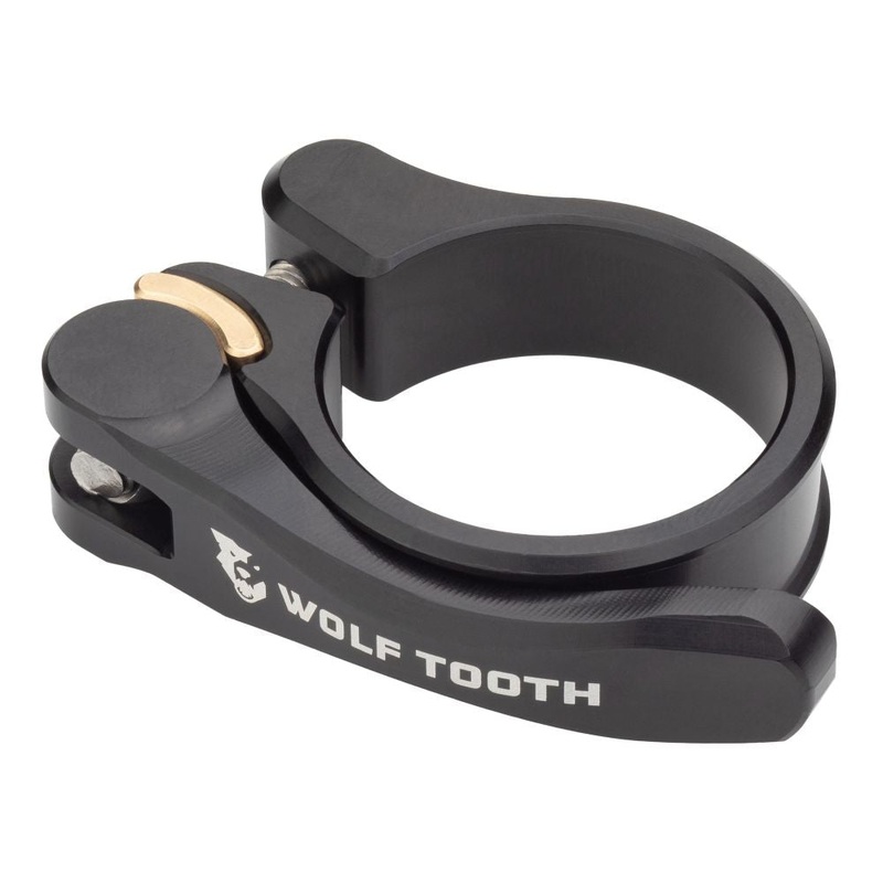 Wolftooth Seatpost Quick Release Clamp Black 34.9mm