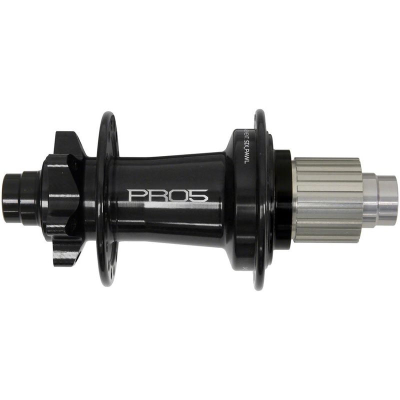 Hope Pro 5 Rear Hub – 12 x 148mm, 6-Bolt, Micro Spline, Black, 28H