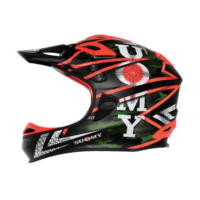 Suomy Jumper Carbon Full Face Helmet – Gun Gun Graphic Medium