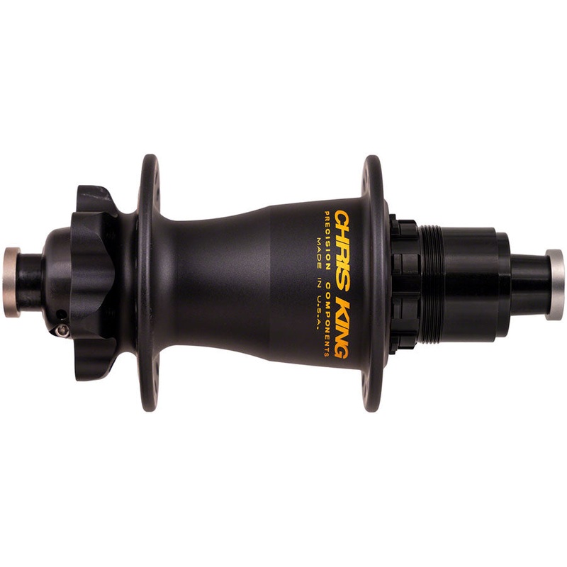 Chris King Boost Rear Hub – 12 x 148mm, 6-Bolt, XD, Matte Black/Gold, 32H