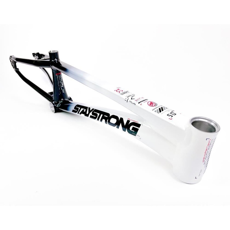 Stay Strong For Life 2024 V5 Cruiser Race Frame – Disc Version White and Black